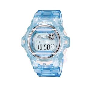 Baby-G Digital Multifunction Blue Resin Ladies Watch BG169R-6